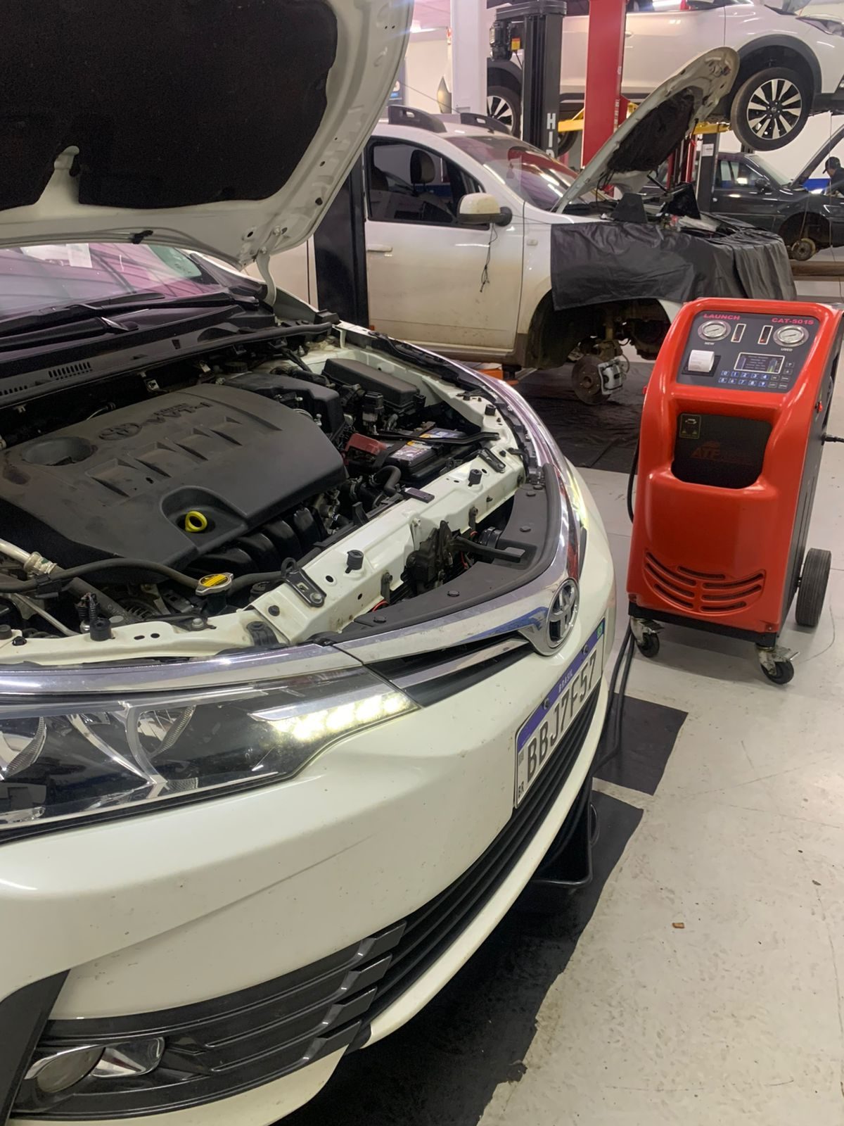 Diagnóstico de câmbio em Toyota Corolla